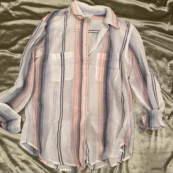Linen Button down - Picture 1 of 2